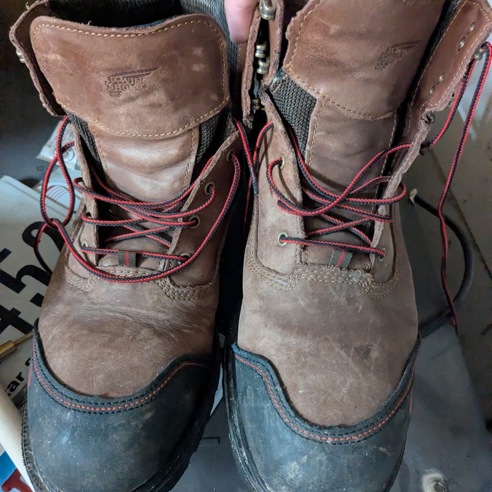 Red Wing Shoes Brown and Black Boots